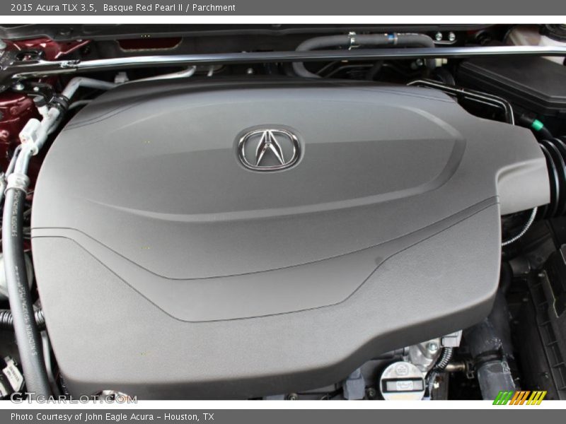 Basque Red Pearl II / Parchment 2015 Acura TLX 3.5