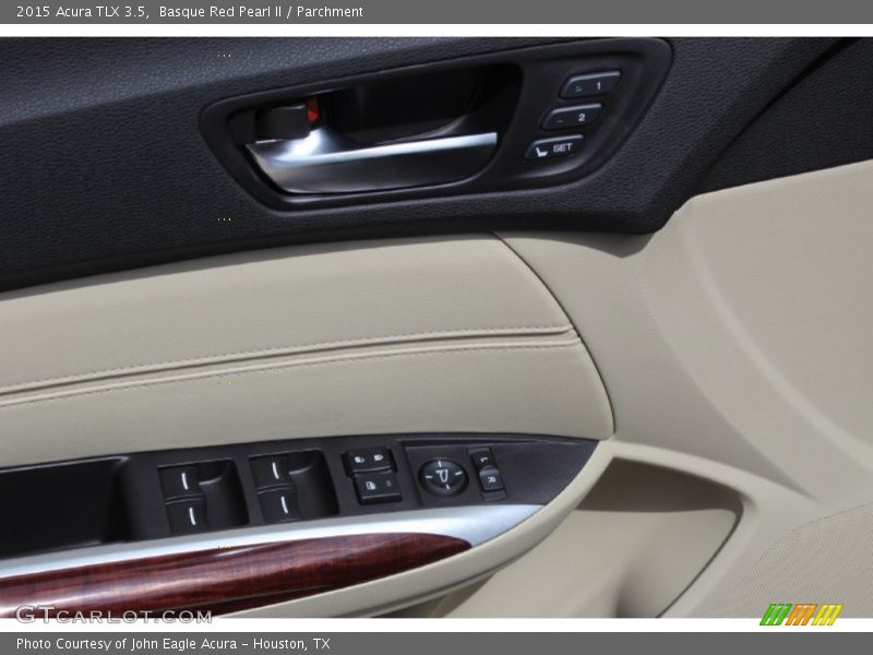 Basque Red Pearl II / Parchment 2015 Acura TLX 3.5