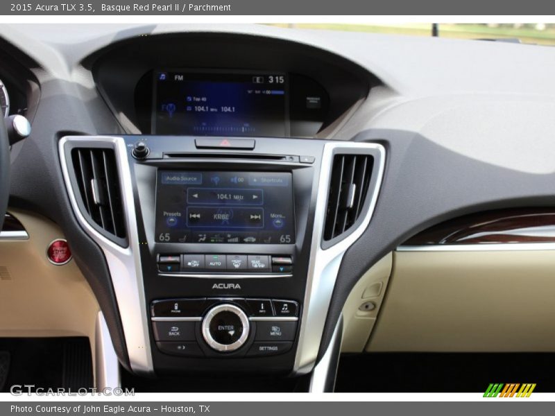 Basque Red Pearl II / Parchment 2015 Acura TLX 3.5