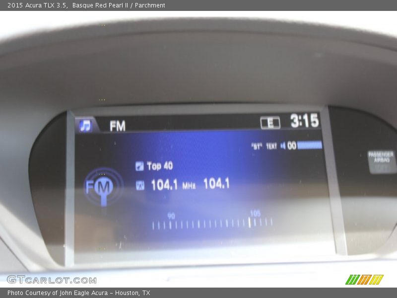 Basque Red Pearl II / Parchment 2015 Acura TLX 3.5