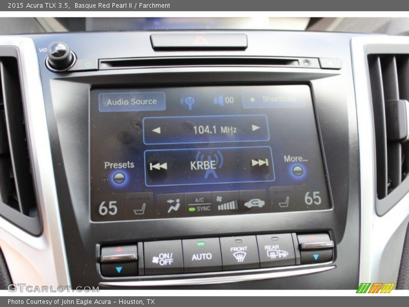 Basque Red Pearl II / Parchment 2015 Acura TLX 3.5