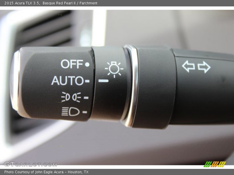 Basque Red Pearl II / Parchment 2015 Acura TLX 3.5