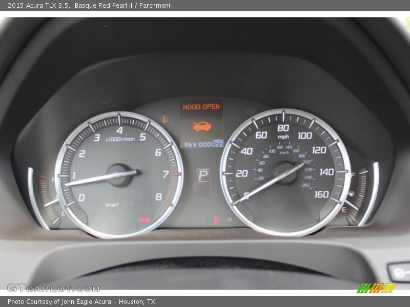  2015 TLX 3.5 3.5 Gauges