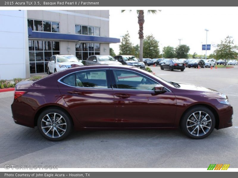 Basque Red Pearl II / Parchment 2015 Acura TLX 3.5