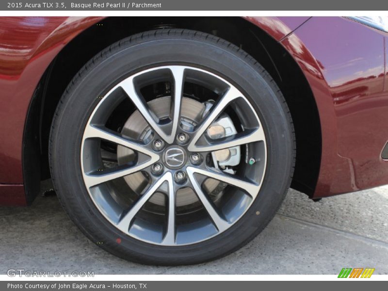 Basque Red Pearl II / Parchment 2015 Acura TLX 3.5