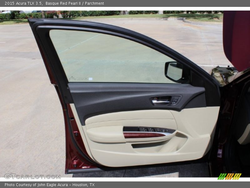 Basque Red Pearl II / Parchment 2015 Acura TLX 3.5