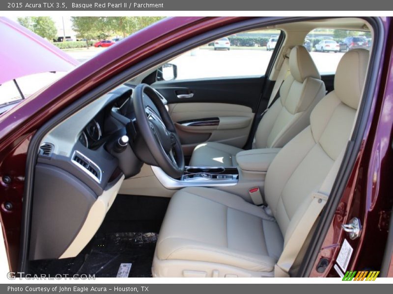 Basque Red Pearl II / Parchment 2015 Acura TLX 3.5