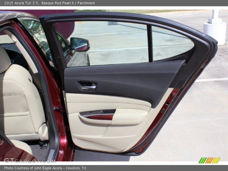 Basque Red Pearl II / Parchment 2015 Acura TLX 3.5