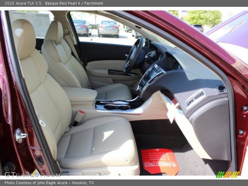 Basque Red Pearl II / Parchment 2015 Acura TLX 3.5