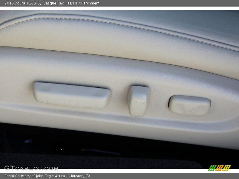 Basque Red Pearl II / Parchment 2015 Acura TLX 3.5
