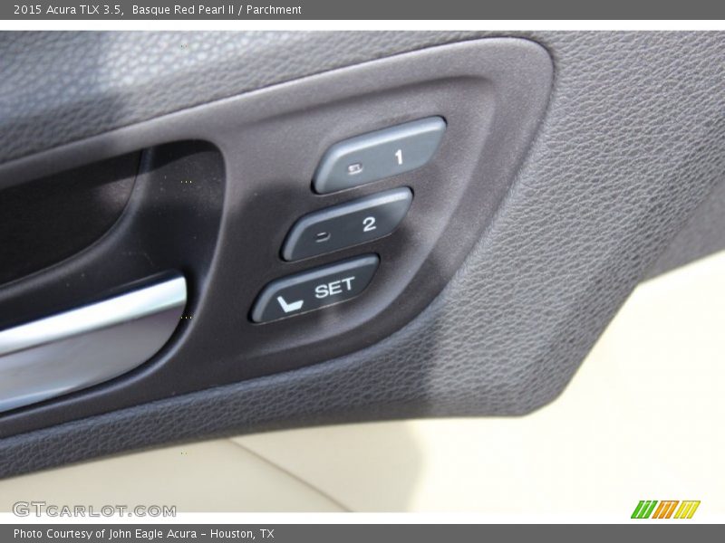 Basque Red Pearl II / Parchment 2015 Acura TLX 3.5