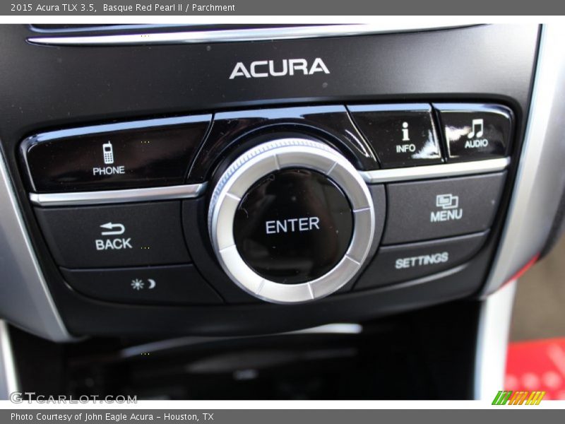 Basque Red Pearl II / Parchment 2015 Acura TLX 3.5