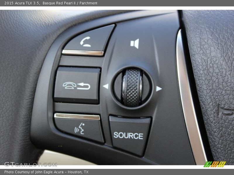 Basque Red Pearl II / Parchment 2015 Acura TLX 3.5