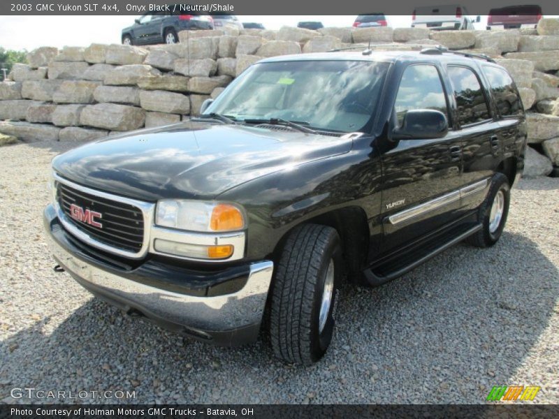 Onyx Black / Neutral/Shale 2003 GMC Yukon SLT 4x4