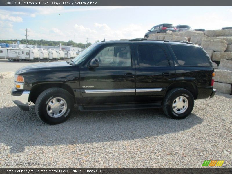 Onyx Black / Neutral/Shale 2003 GMC Yukon SLT 4x4