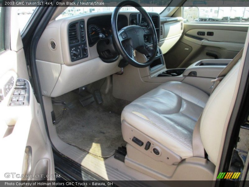 Onyx Black / Neutral/Shale 2003 GMC Yukon SLT 4x4
