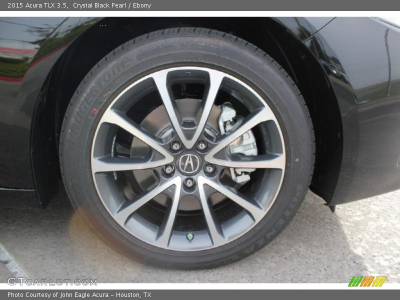 Crystal Black Pearl / Ebony 2015 Acura TLX 3.5