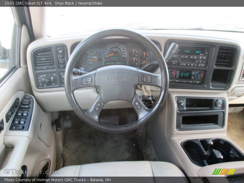 Onyx Black / Neutral/Shale 2003 GMC Yukon SLT 4x4