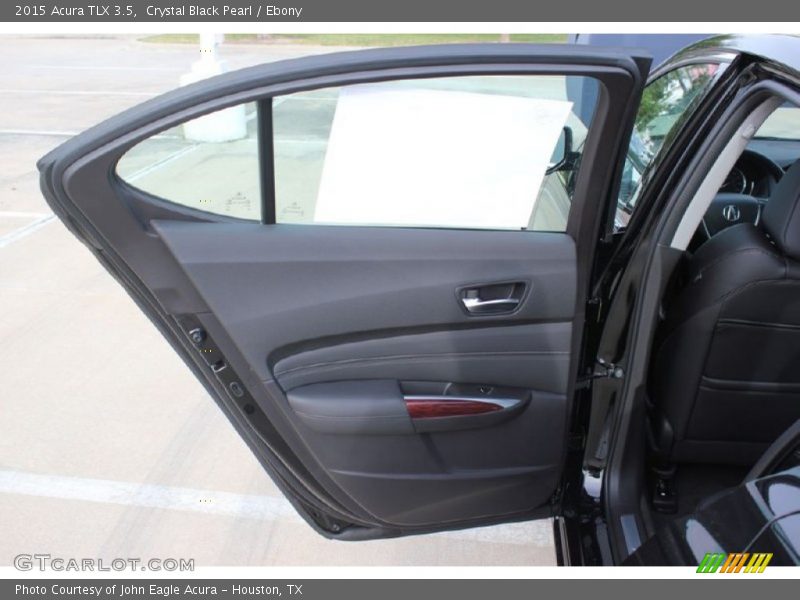 Crystal Black Pearl / Ebony 2015 Acura TLX 3.5