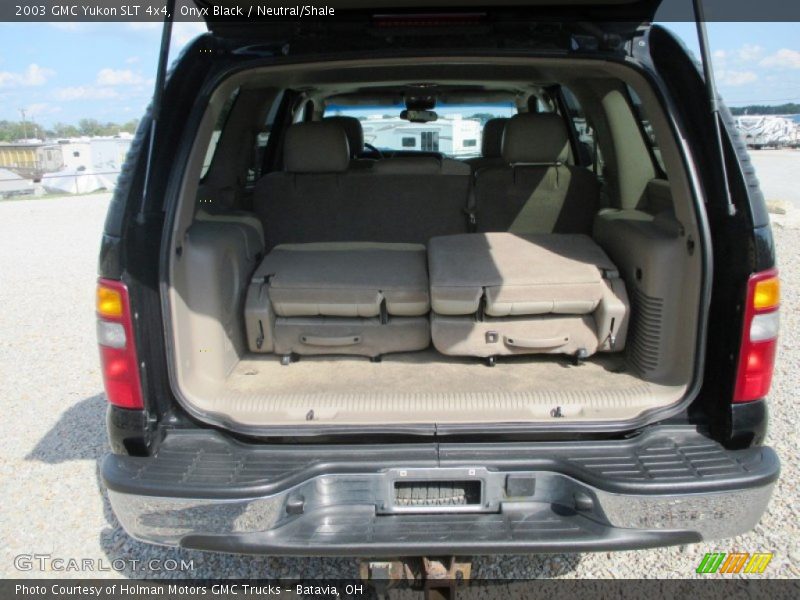 Onyx Black / Neutral/Shale 2003 GMC Yukon SLT 4x4