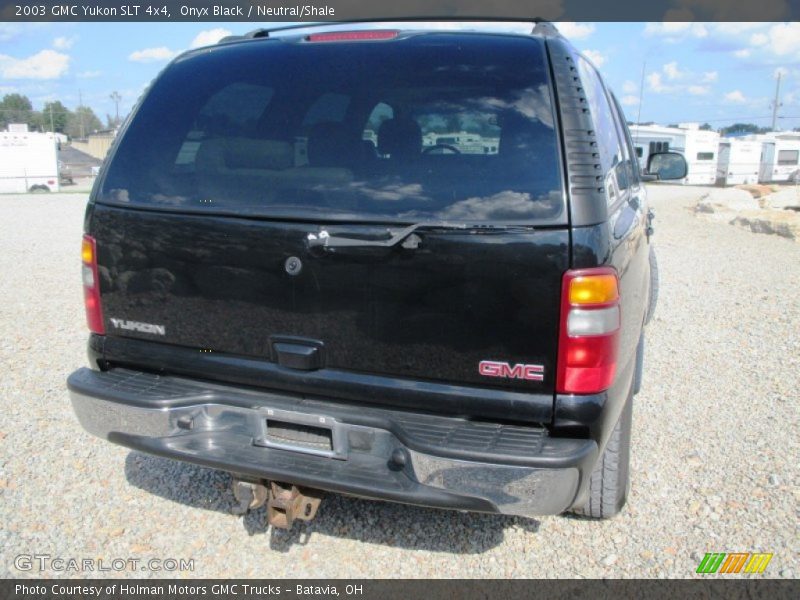 Onyx Black / Neutral/Shale 2003 GMC Yukon SLT 4x4