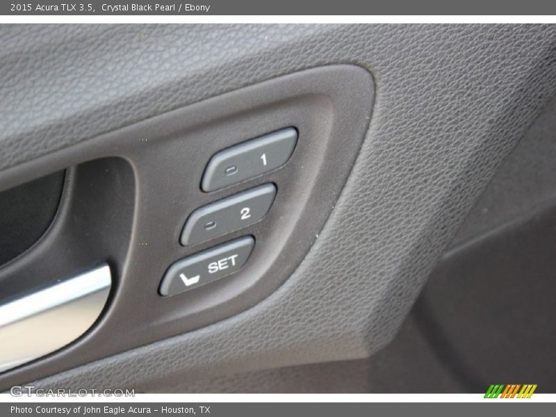 Crystal Black Pearl / Ebony 2015 Acura TLX 3.5