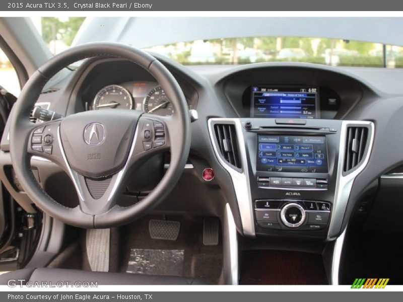 Crystal Black Pearl / Ebony 2015 Acura TLX 3.5