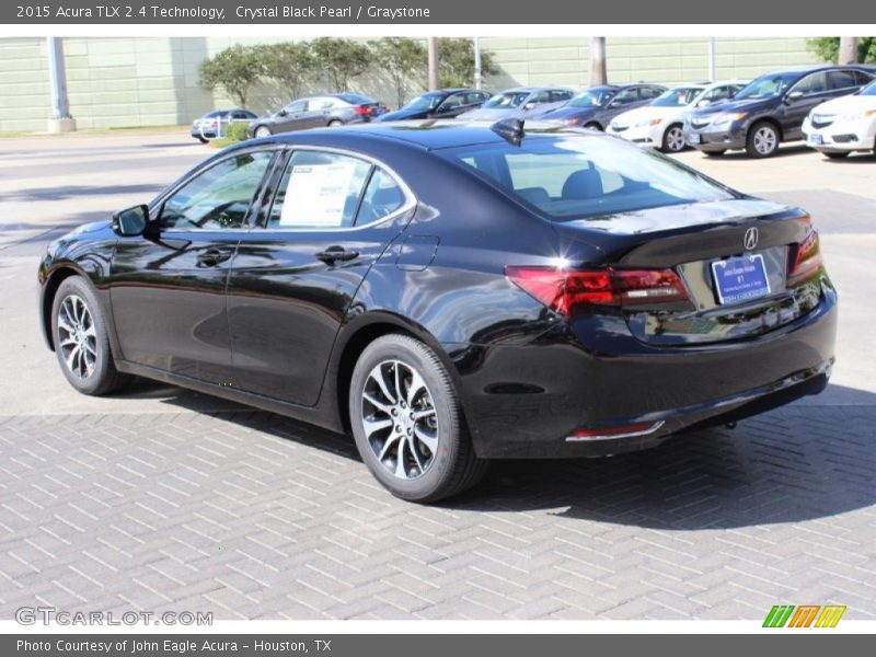 Crystal Black Pearl / Graystone 2015 Acura TLX 2.4 Technology