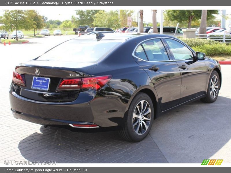 Crystal Black Pearl / Graystone 2015 Acura TLX 2.4 Technology