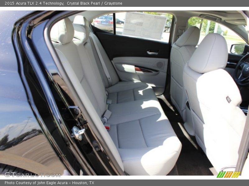 Crystal Black Pearl / Graystone 2015 Acura TLX 2.4 Technology