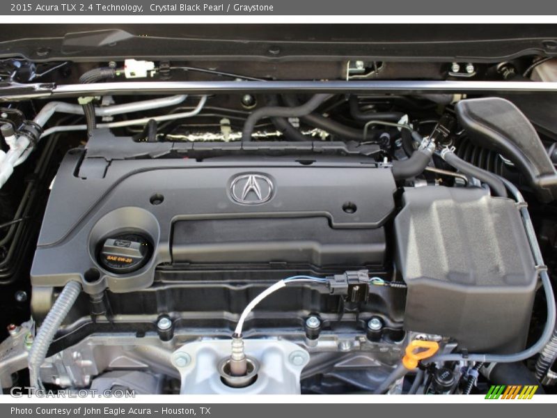 Crystal Black Pearl / Graystone 2015 Acura TLX 2.4 Technology