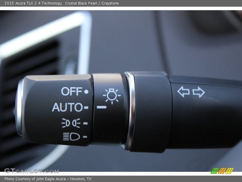 Crystal Black Pearl / Graystone 2015 Acura TLX 2.4 Technology