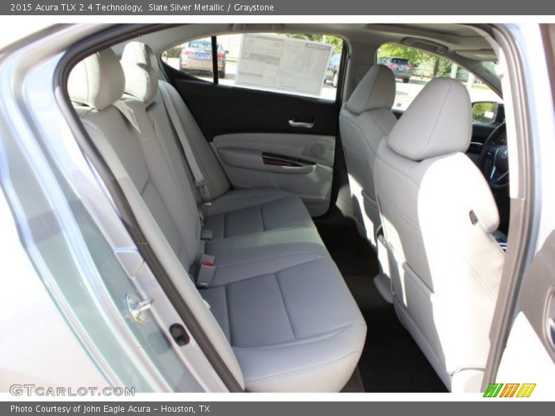 Slate Silver Metallic / Graystone 2015 Acura TLX 2.4 Technology