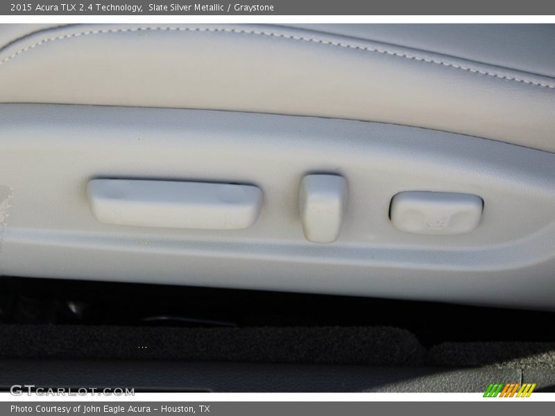 Slate Silver Metallic / Graystone 2015 Acura TLX 2.4 Technology