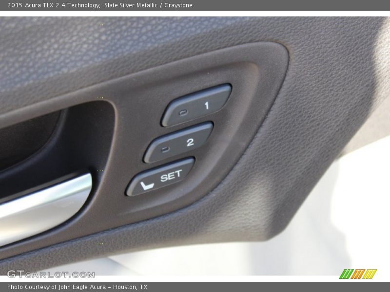 Slate Silver Metallic / Graystone 2015 Acura TLX 2.4 Technology