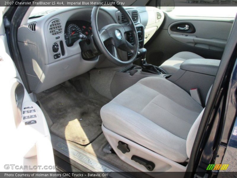 Imperial Blue Metallic / Light Gray 2007 Chevrolet TrailBlazer LS 4x4