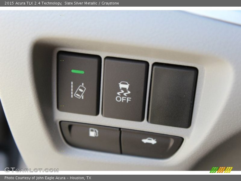 Slate Silver Metallic / Graystone 2015 Acura TLX 2.4 Technology