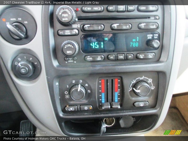 Imperial Blue Metallic / Light Gray 2007 Chevrolet TrailBlazer LS 4x4