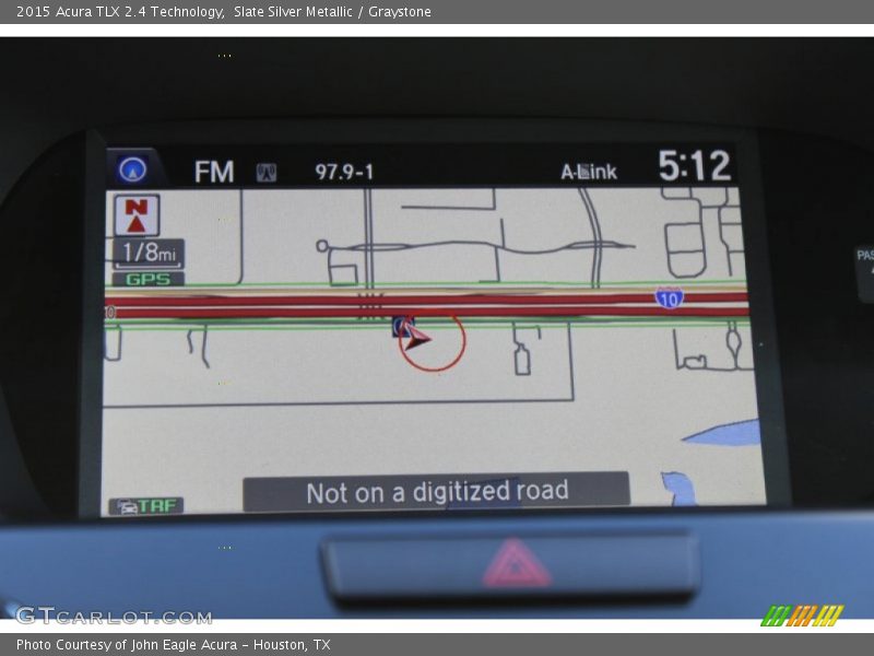 Navigation of 2015 TLX 2.4 Technology