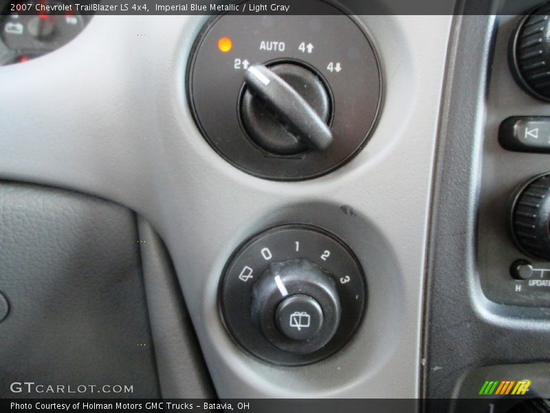 Imperial Blue Metallic / Light Gray 2007 Chevrolet TrailBlazer LS 4x4