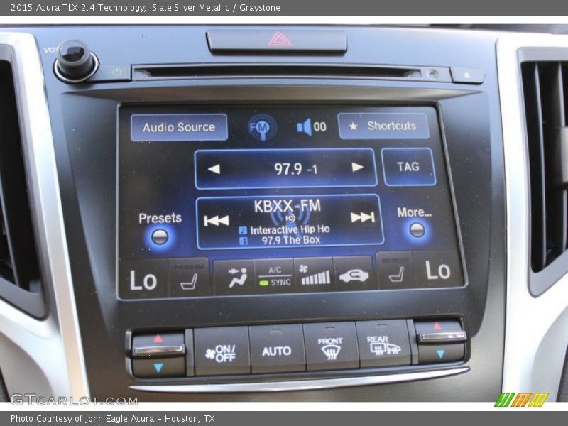 Controls of 2015 TLX 2.4 Technology