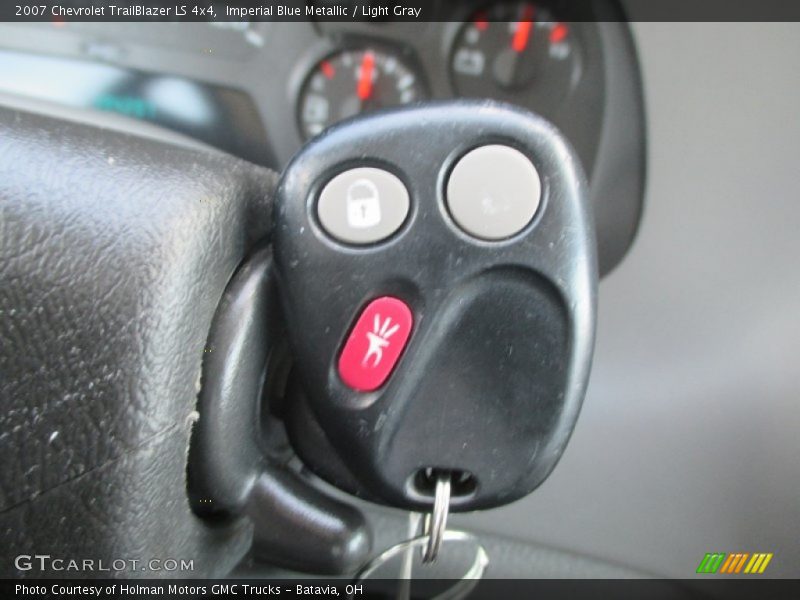 Imperial Blue Metallic / Light Gray 2007 Chevrolet TrailBlazer LS 4x4