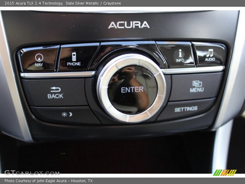 Slate Silver Metallic / Graystone 2015 Acura TLX 2.4 Technology