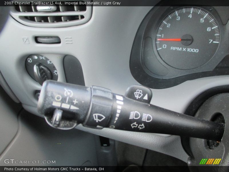 Imperial Blue Metallic / Light Gray 2007 Chevrolet TrailBlazer LS 4x4