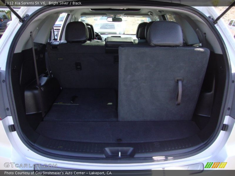 Bright Silver / Black 2012 Kia Sorento SX V6