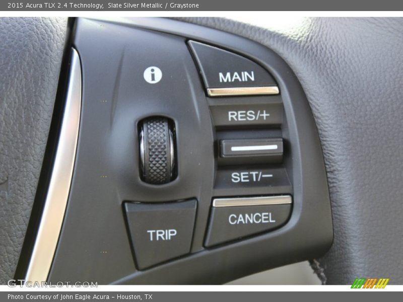 Controls of 2015 TLX 2.4 Technology