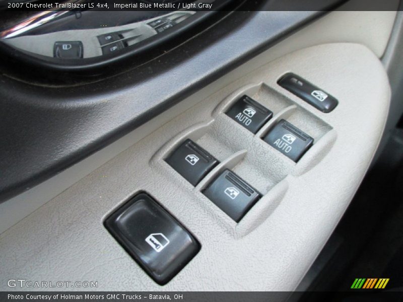 Imperial Blue Metallic / Light Gray 2007 Chevrolet TrailBlazer LS 4x4