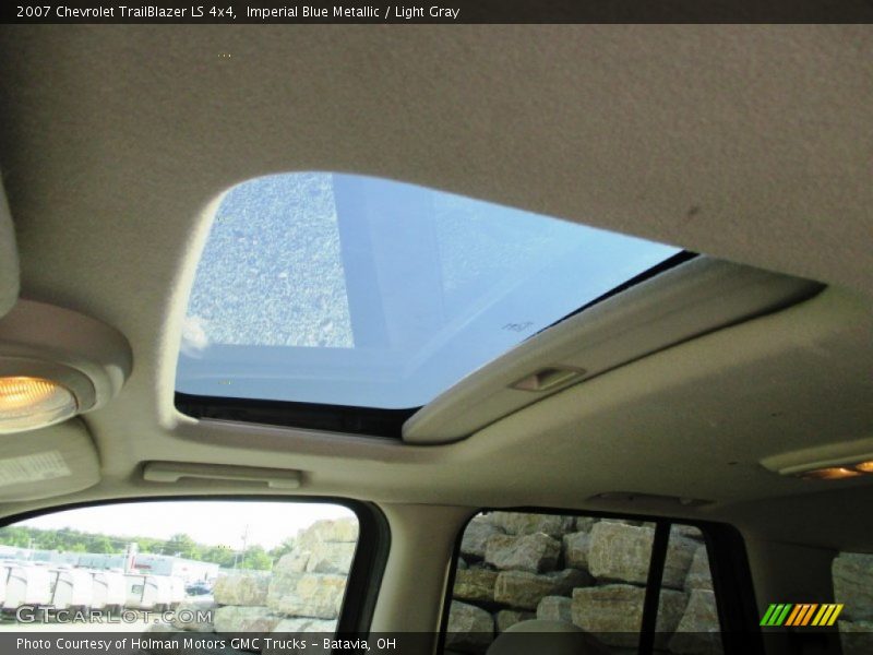Imperial Blue Metallic / Light Gray 2007 Chevrolet TrailBlazer LS 4x4