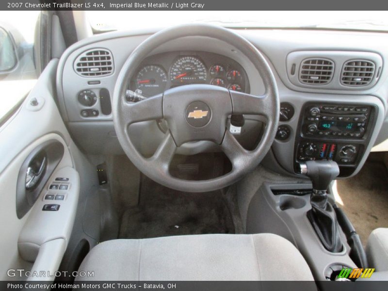 Imperial Blue Metallic / Light Gray 2007 Chevrolet TrailBlazer LS 4x4