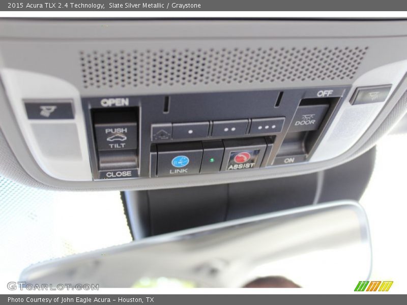 Slate Silver Metallic / Graystone 2015 Acura TLX 2.4 Technology